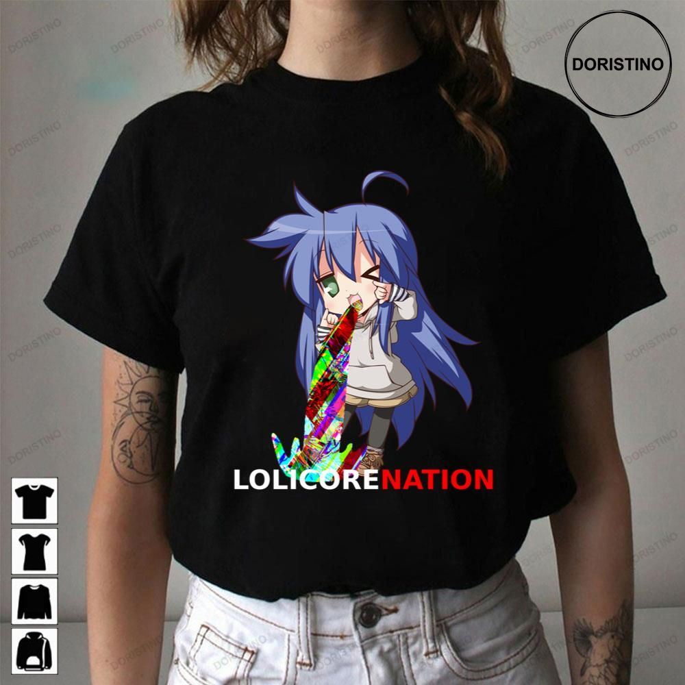 Lolicore Nation Glitch Vomi Lucky Star Limited Edition T-shirts